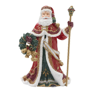 Estatueta musical de Papai Noel para o feriado