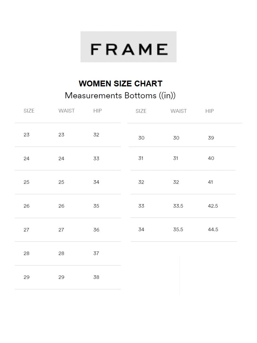 Frame - Denim Braid Waistband Le Crop Mini Boot Jean