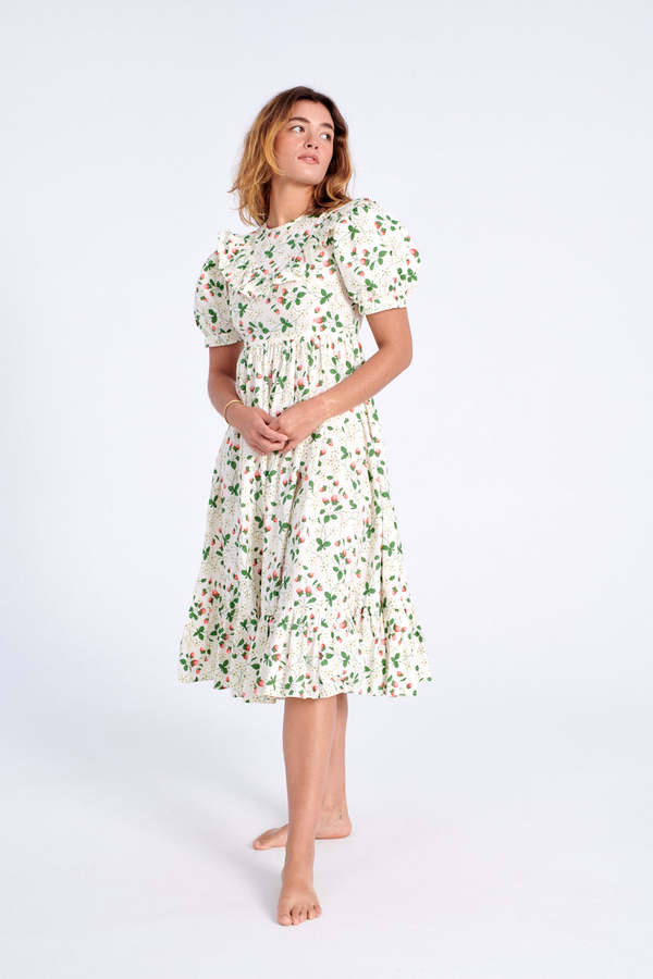 Vestido feminino BATSHEVA Ashley May Foral tamanho 16