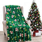 Christmas Blanket Cozy Festive Holiday Throw Blanket 50" x 60"