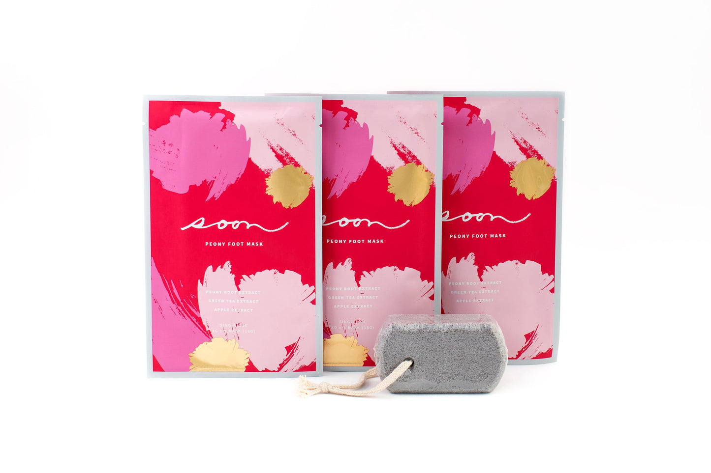 Conjunto de presente de pedra-pomes para mulheres Soon Skincare (Melhor pacote para os pés)