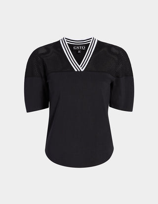 V-Neck Halftime Jersey GSTQ Black