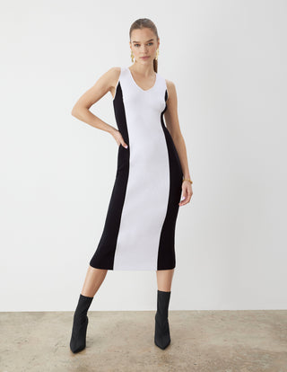 B/W Colorblock