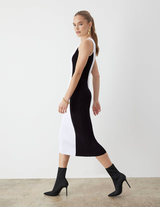 B/W Colorblock