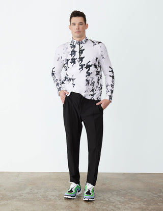 White Houndstooth