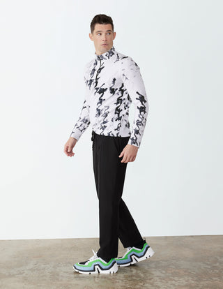 White Houndstooth