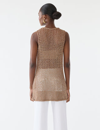 Open Knit Top