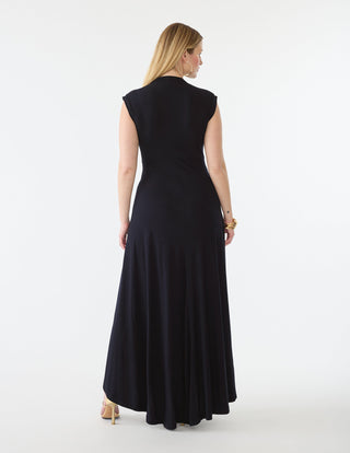 Vestido camiseta longo