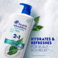 Head & Shoulders 2-in-1 Dandruff Shampoo and Conditioner, Anti-Dandruff Treatment, Tea Tree Oil for Daily Use, Paraben-Free 28.2 fl oz - Imperfect Container