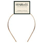 The Hair Edit Carved Chaplet Headband - New