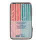 Conair Heatless Spiral Curl Rollers Coral & Teal 18pcs - New