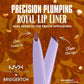 NYX Professional Makeup Bridgerton Royal Treasures Lip Kit 06 Caramel Courtship & Toffee Temptation 2pc - Imperfect Box
