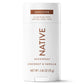 Native Sensitive Solid Deodorant for Women & Men Coconut & Vanilla 2.65oz - New