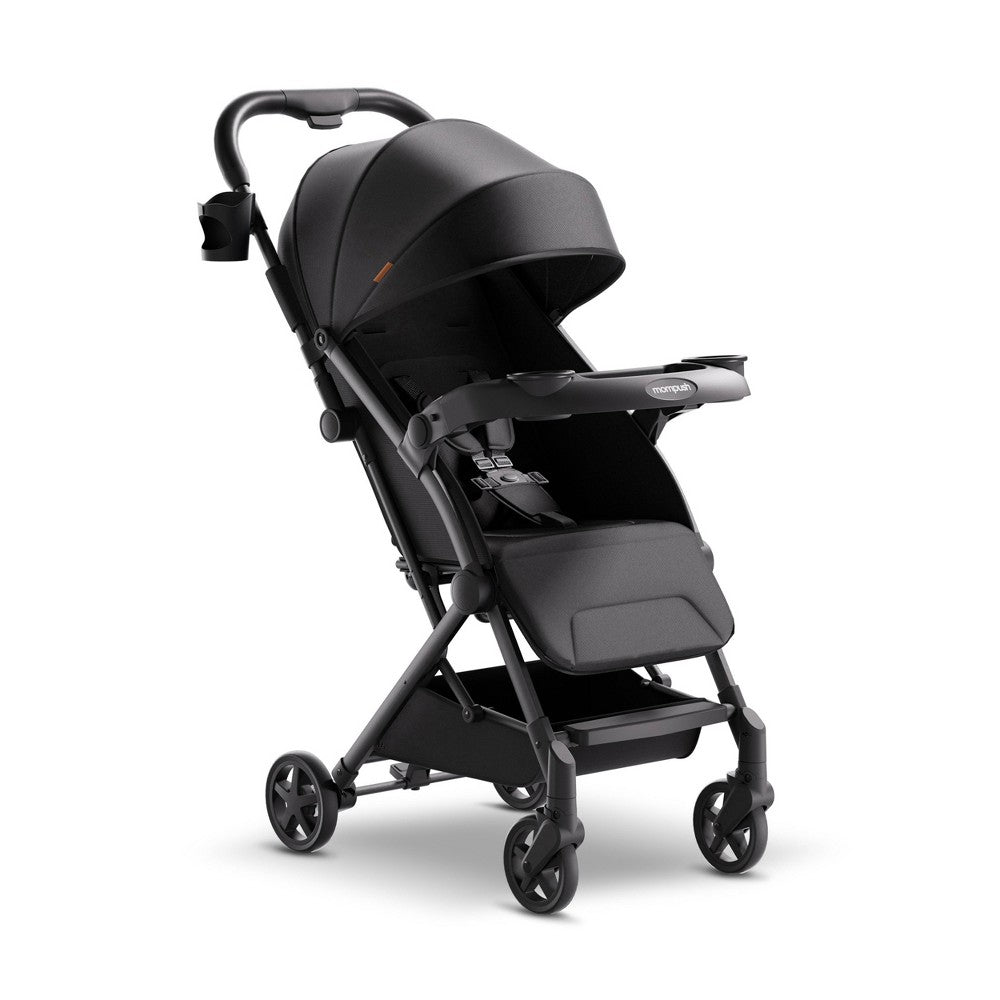 Mompush Lithe V2 Lightweight Travel Stroller  Black