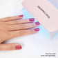 Dashing Diva Glaze Semi-Cured Gel Nail Polish Strips Emerald Marble 32ct - New