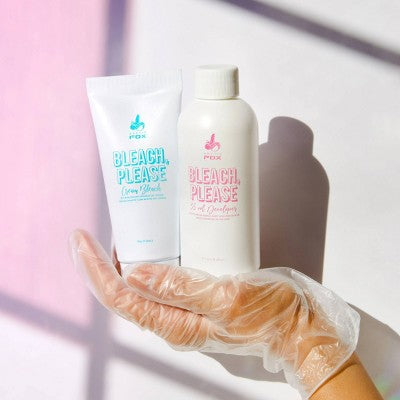 Arctic Fox Bleach Please Creme Hair Bleach & Developer Kit 9 fl oz - Imperfect Box