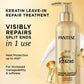 Pantene Keratin Leave-In Repair Treatment 7.6oz - Imperfect Container
