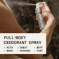 Papatui Men's Body Deodorant Spray Sandalwood Suede 5oz - Imperfect Container