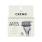 Cremo Barber Grade Razor Refills 4ct - Imperfect Box