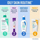 CeraVe Foaming Face Wash with Hyaluronic Acid and Niacinamide for Oily Skin 16 fl oz - Small Amount Missing