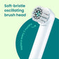 quip Rev Oscillating Rechargeable Electric Toothbrush White/Blue - Imperfect Box
