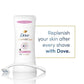 Dove Beauty Advanced Care Clear Finish 72-Hour Women's Antiperspirant & Deodorant Stick 2.6oz - Imperfect Container