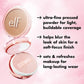 e.l.f. Halo Glow Powder Filter Foundation Tan Warm 0.35oz - Imperfect Box