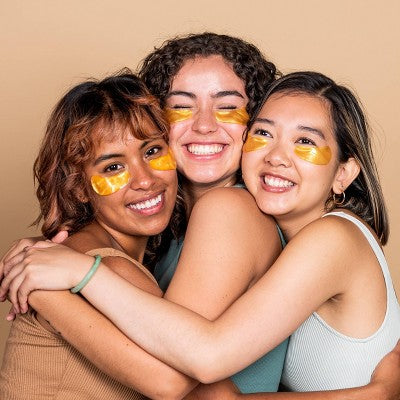 Grace & Stella Energizing Under Eye Mask Gold  24 Pair - New