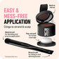 BOLDIFY Root Touch Up Powder with Brush, Covers Thinning Hair & Grays, Water-Resistant Light Blonde - Imperfect Box