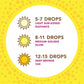 Jergens Natural Glow Instant Sun Drops Tanners 1 fl oz - New