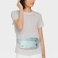 Open Story RFID Blocking Waist Pouch Puritan Gray Water-Resistant Belt Bag - New
