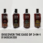 American Crew 3-in-1 Shampoo, Conditioner and Body Wash 15.2 fl oz - Imperfect Container