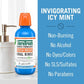 TheraBreath Fresh Breath Mouthwash Alcohol-Free Icy Mint 33.8 fl oz - New