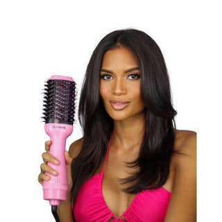 Trademark Beauty Easy Blo Hair Dryer & Styler Pink - New