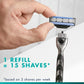 Gillette Mach3 Men's Razor Blade Refills 10ct - Missing Box