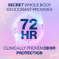 Secret Dry Feel Whole Body Deodorant Light & Fresh 2.4oz - New
