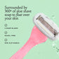 Billie Handle with Magnetic Holder Women 5 Blade Refills Reusable Razor - New