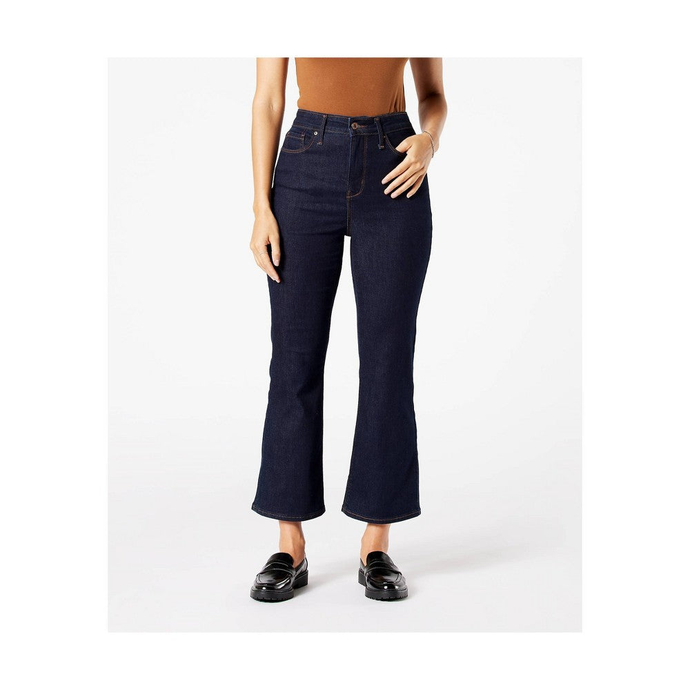 denizen®-from-levis®-womens-high-rise-sculpting-cropped-flare-jeans-runaway-rinse-6