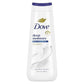 Dove Deep Moisture Body Wash Nourishes the Driest Skin 24hr Lotion-Soft Skin 20 fl oz - Imperfect Container