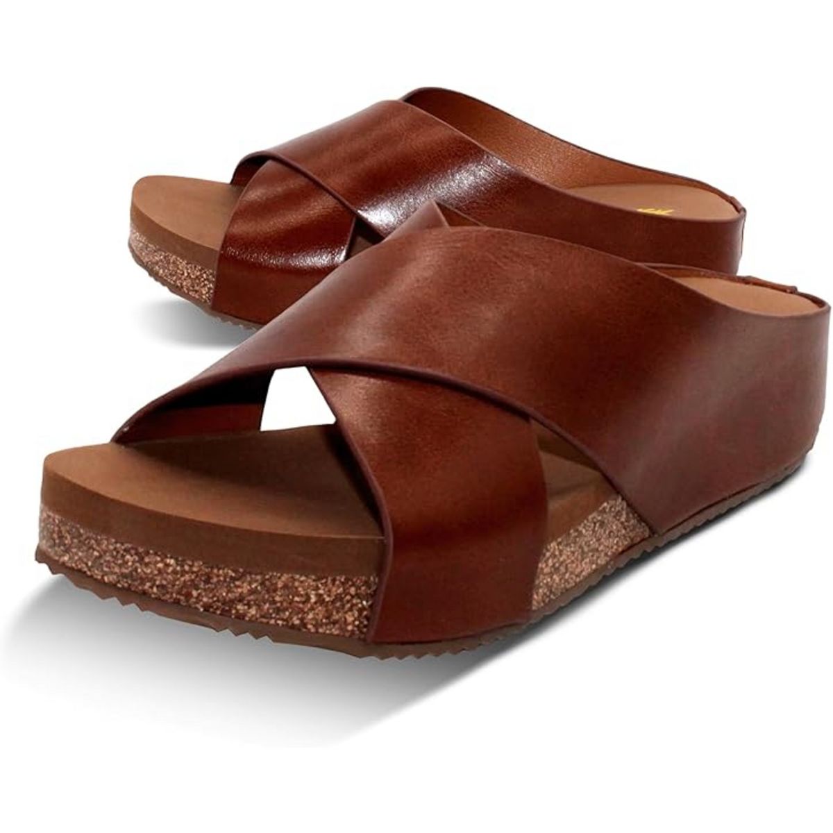 Volatile Ablette Ultra Comfort Slip-on Crisscross Slides