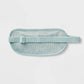 Open Story RFID Blocking Waist Pouch Puritan Gray Water-Resistant Belt Bag - New