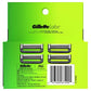 Gillette Razor Blade Refills Compatible with Exfoliating Bar and Heated Razor 4ct - Missing Box