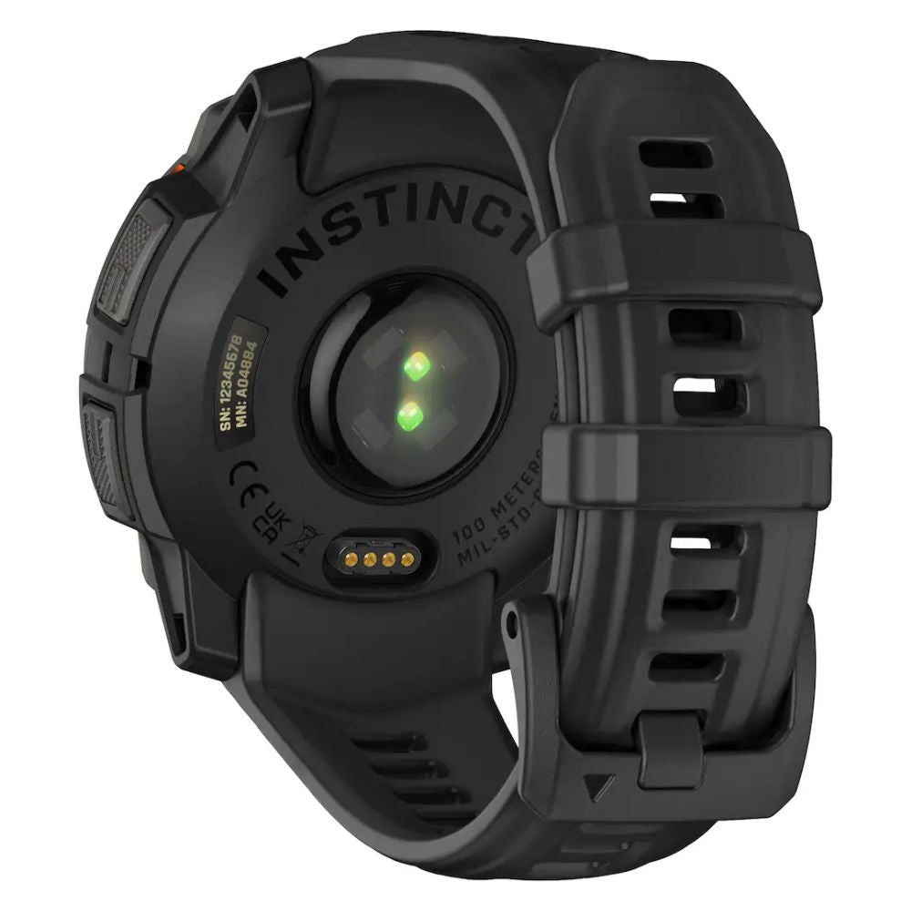 Garmin - Instinct 3 Solar GPS Smartwatch Fiber-reinforced Polymer