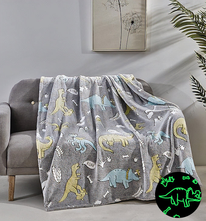 Glow-in-the-Dark 50" x 60" Throw Blankets
