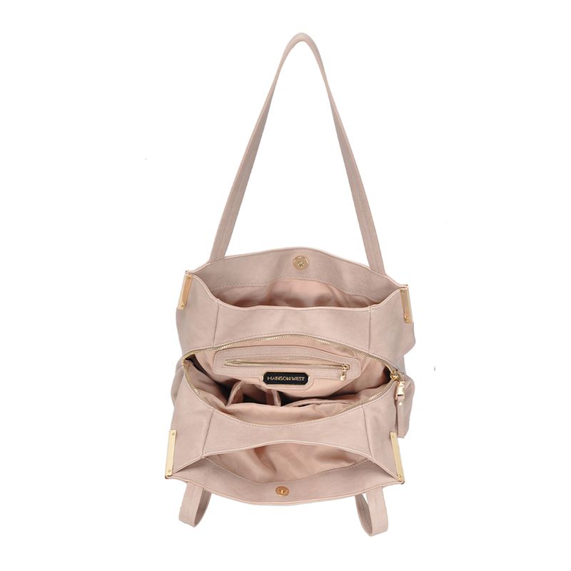 Elizabeth Triple Compartment Hobo