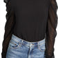 Generation Love - QUINN RHINESTONE PUFF-SLEEVE TOP
