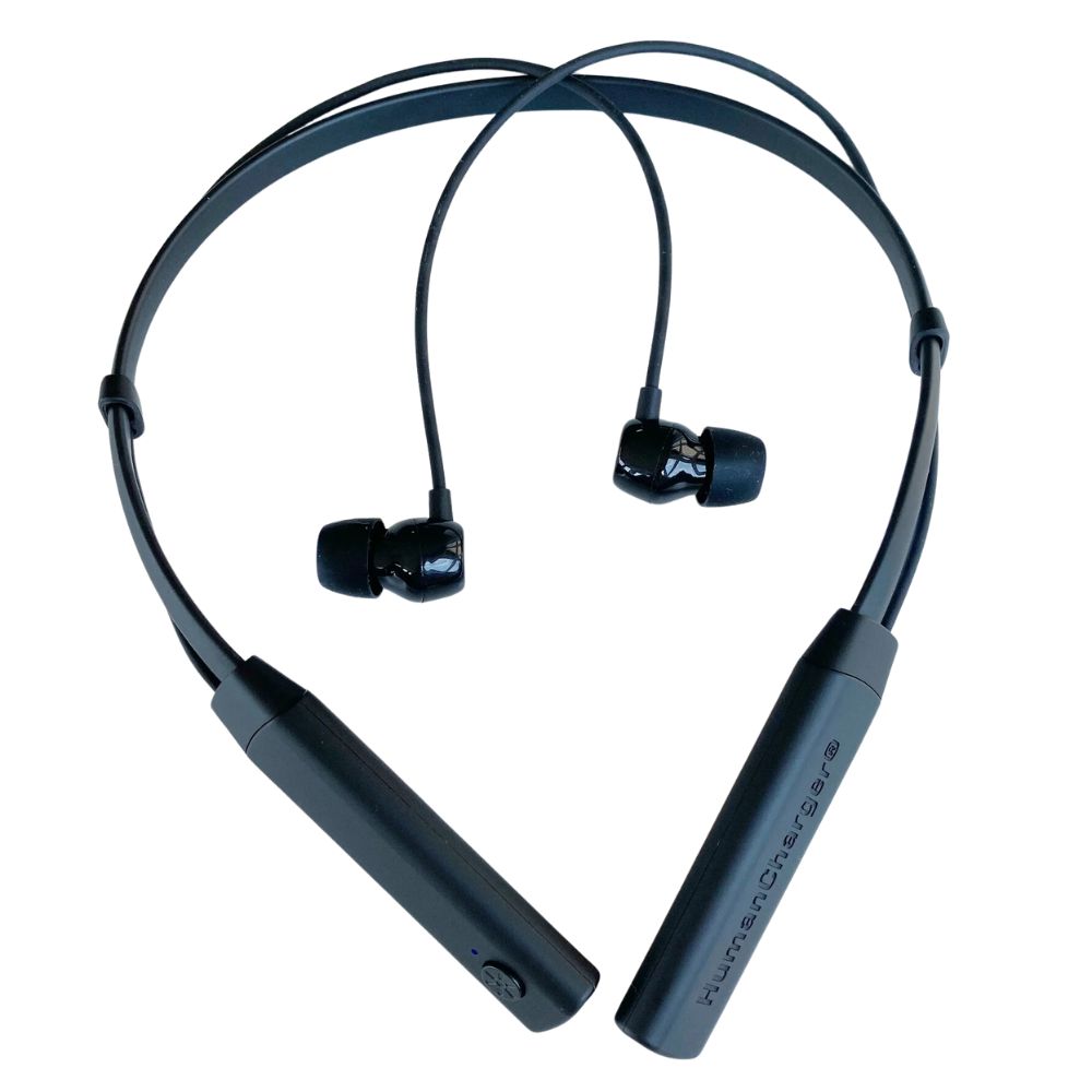 Fone de ouvido de terapia de luz HumanCharger – Luz brilhante sem UV via fones de ouvido para energia, humor, sono e jet lag – Suporte portátil para ritmo circadiano