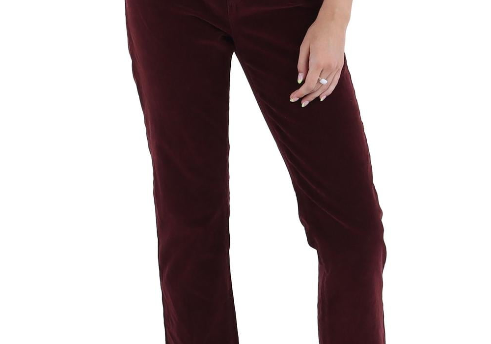 AG Jeans Mari Jeans Slim de cintura alta e perna reta marrom