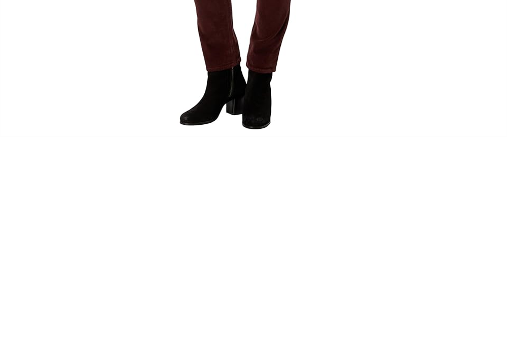 AG Jeans Mari Jeans Slim de cintura alta e perna reta marrom