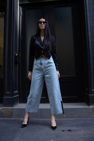 Demi Straight Cut Jeans – Women’s Straight-Leg Denim